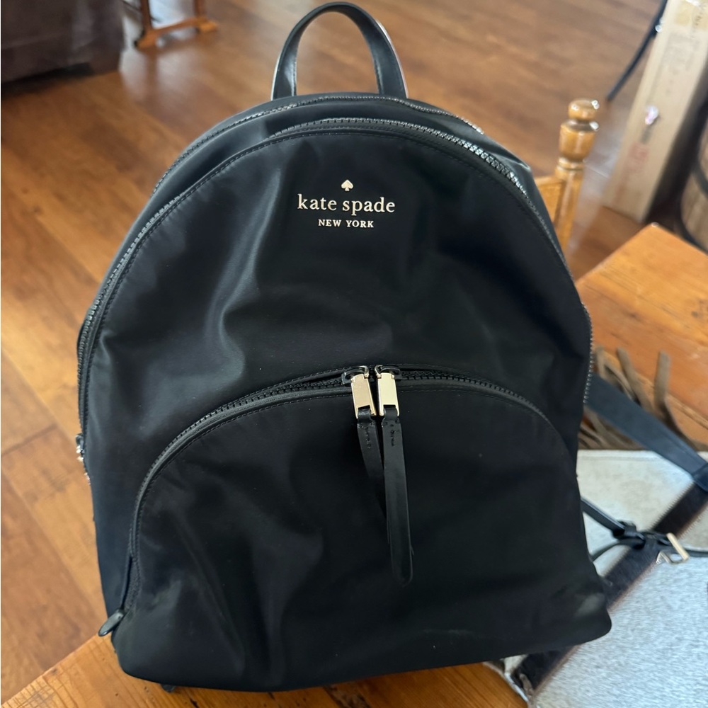 Kate Spade Classic Black Backpack